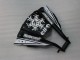 2011-2015 Kawasaki ZX10R Motorcycle Fairings - Glossy Black White Elf Snow Decal Canada Websites