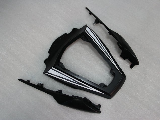 2011-2015 Kawasaki ZX10R Motorcycle Fairings - Glossy Black White Elf Snow Decal Canada Websites