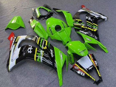 2011-2015 Kawasaki ZX10R Motorcycle Fairings - Green Yellow White Black Red Pirelli Canada Websites