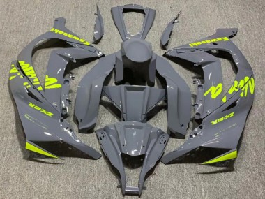 2011-2015 Kawasaki ZX10R Motorcycle Fairing - Nardo Grey Yellow Canada Websites