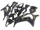 2011-2015 Kawasaki ZX10R Motorcycle Fairings - Matte Black Gold Snow Elf Canada Websites
