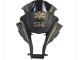 2011-2015 Kawasaki ZX10R Motorcycle Fairings - Matte Black Gold Snow Elf Canada Websites