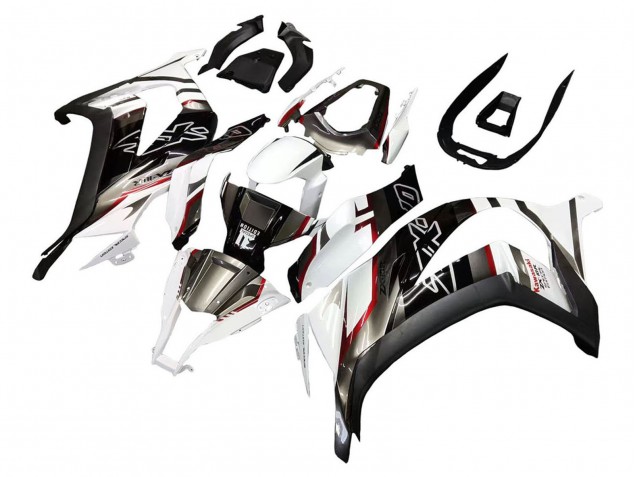 2011-2015 Kawasaki ZX10R Motorcycle Fairings - White Glossy Black Matte Black Red Canada Websites