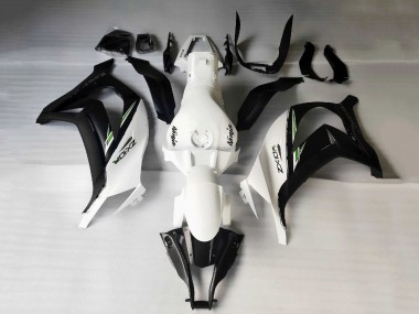 2011-2015 Kawasaki ZX10R Motorcycle Fairings - White Matte Black Green Decals Canada Websites