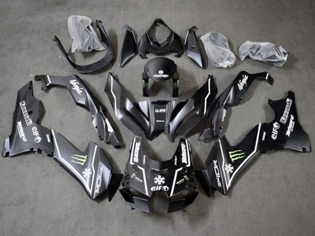 2021-2025 Kawasaki ZX10R Motorcycle Fairings - Glossy Black Green White Elf Snow Monster Canada Websites