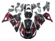 2006-2011 Kawasaki ZX14R ZZR1400 Motorcycle Fairing Kits - Glossy Black Red Flame Canada Websites