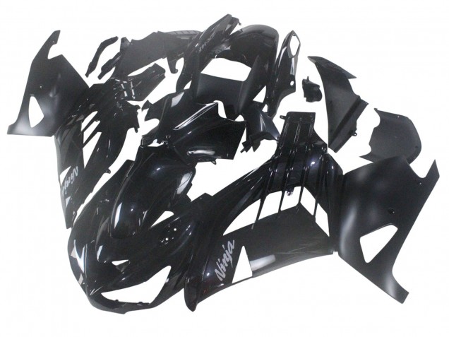 2012-2024 Kawasaki ZX14R ZZR1400 Motorcycle Fairing - Glossy Black Matte Black White Ninja Canada Websites