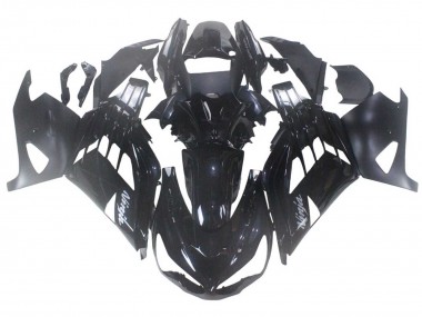 2012-2024 Kawasaki ZX14R ZZR1400 Motorcycle Fairing - Glossy Black Matte Black White Ninja Canada Websites