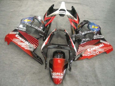 2000-2002 Kawasaki ZX6R Motorcycle Fairings - White Red Black PlayStation 2 Canada Websites