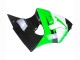 1998-1999 Kawasaki ZX6R Motorcycle Fairings - Green White Glossy Black Canada Websites