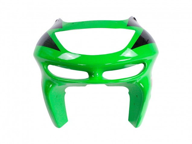 1998-1999 Kawasaki ZX6R Motorcycle Fairings - Green White Glossy Black Canada Websites