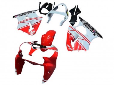 2000-2002 Kawasaki ZX6R Motorcycle Fairings - White Red Black Canada Websites
