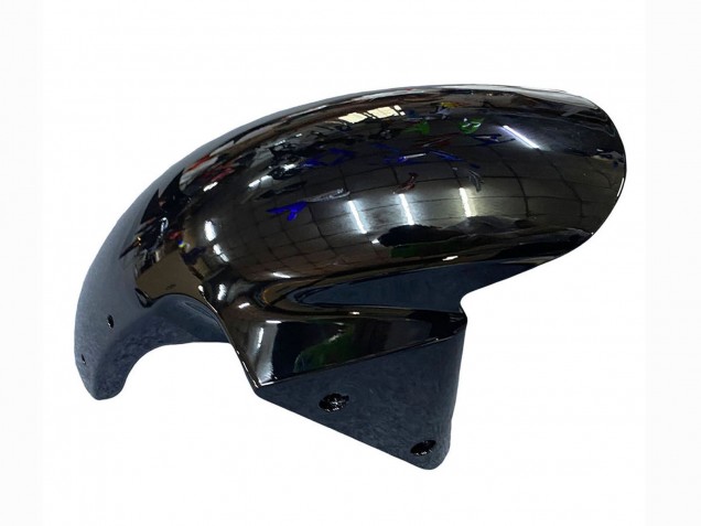 2003-2004 Kawasaki ZX6R Motorcycle Fairings - Glossy Black Green Flame Canada Websites