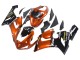 2005-2006 Kawasaki ZX6R Motorcycle Fairing - Orange Black Canada Websites