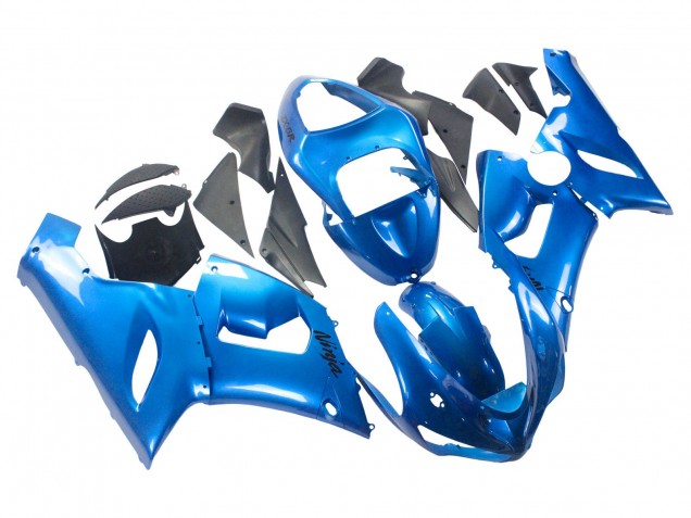 2005-2006 Kawasaki ZX6R Motorcycle Fairings - Glossy Blue Canada Websites