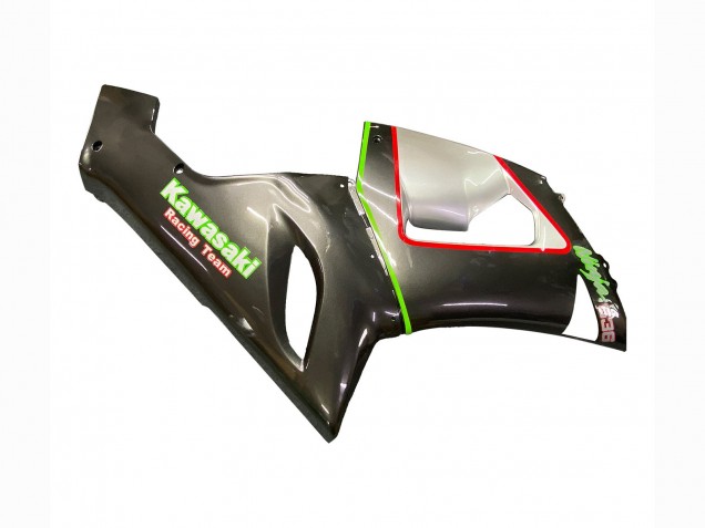 2005-2006 Kawasaki ZX6R Motorcycle Fairings - Black Silver Green Red K-26 Canada Websites