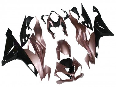 2019-2022 Kawasaki ZX6R Motorcycle Fairings - Desert Tan Black Canada Websites
