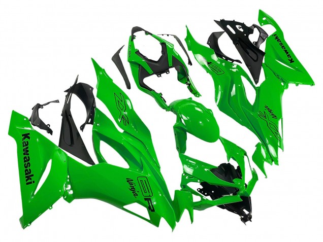 2019-2022 Kawasaki ZX6R Motorcycle Fairings - Green Canada Websites