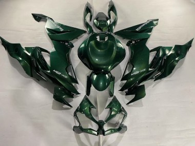 2019-2022 Kawasaki ZX6R Motorcycle Fairings - Dark Green Canada Websites