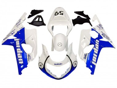 2000-2002 Suzuki GSXR1000 Motorcycle Fairings - White Blue Jordan 59 Canada Websites