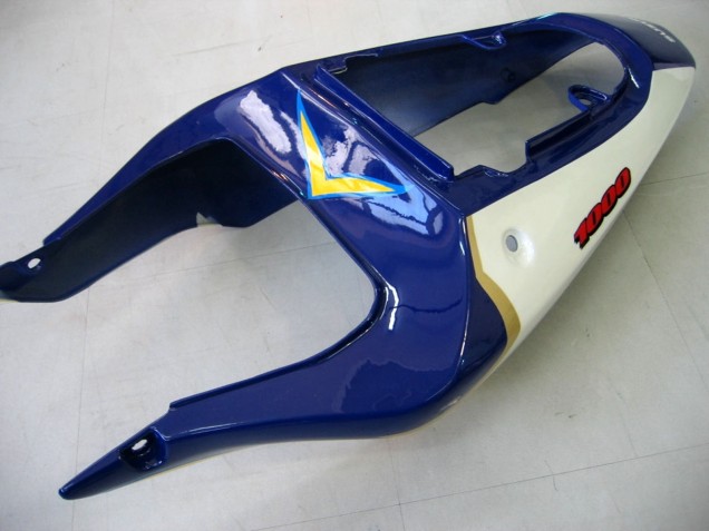 2000-2002 Suzuki GSXR1000 Motorcycle Fairings - Yellow Dark Blue White Motul Corona Canada Websites