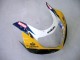 2000-2002 Suzuki GSXR1000 Motorcycle Fairings - Yellow Dark Blue White Motul Corona Canada Websites