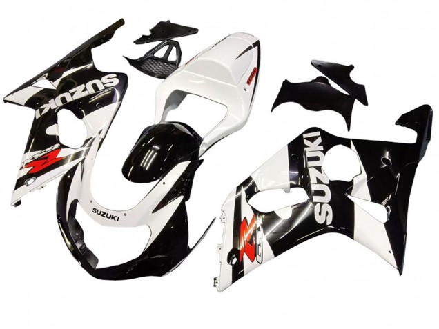 2000-2002 Suzuki GSXR1000 Motorcycle Fairings - White Glossy Black Red Canada Websites