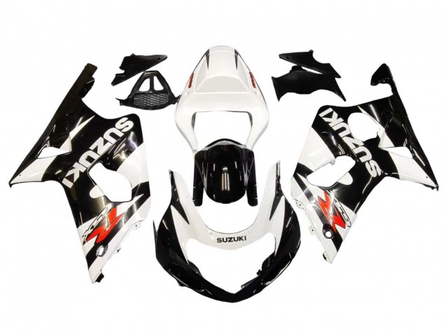 2000-2002 Suzuki GSXR1000 Motorcycle Fairings - White Glossy Black Red Canada Websites