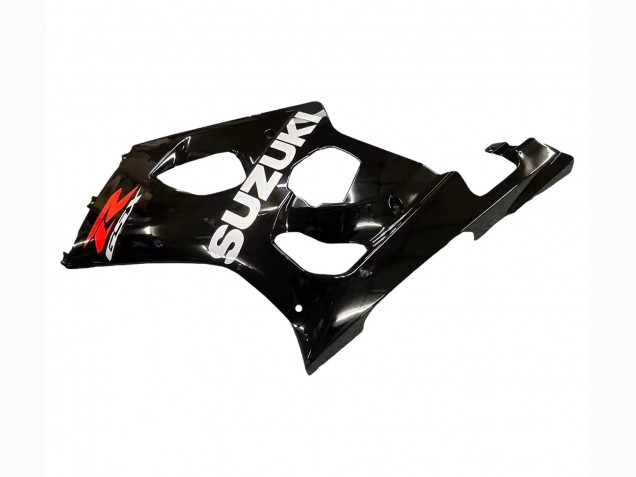 2003-2004 Suzuki GSXR 1000 Motorcycle Fairings - Glossy Black White Red Decals Canada Websites