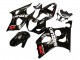 2003-2004 Suzuki GSXR 1000 Motorcycle Fairings - Glossy Black White Red Decals Canada Websites