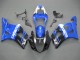 2003-2004 Suzuki GSXR 1000 Motorcycle Fairings - Blue White Black Canada Websites