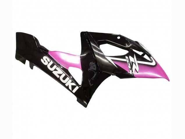 2005-2006 Suzuki GSXR 1000 Motorcycle Fairings - Glossy Black Pink Canada Websites