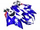 2005-2006 Suzuki GSXR 1000 Motorcycle Fairings - Blue Yellow White Red Motul Canada Websites