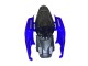 2007-2008 Suzuki GSXR 1000 Motorcycle Fairing Kits - Blue Glossy Black Canada Websites