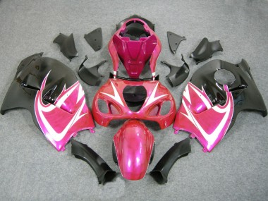 1996-2007 Suzuki GSXR 1300 Hayabusa Motorcycle Fairings - Pink White Black Canada Websites