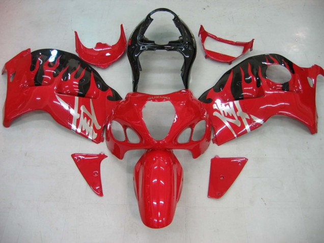 1996-2007 Suzuki GSXR 1300 Hayabusa Motorcycle Fairings - Red Black Canada Websites