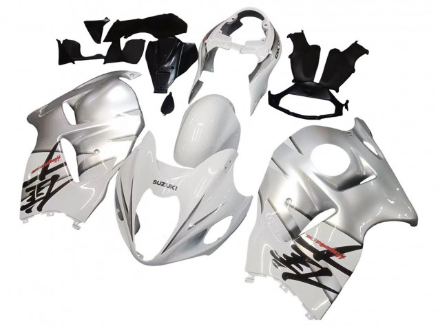 1996-2007 Suzuki GSXR 1300 Hayabusa Motorcycle Fairings - White Silver Hayabusa Canada Websites