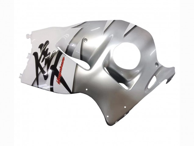 1996-2007 Suzuki GSXR 1300 Hayabusa Motorcycle Fairings - White Silver Hayabusa Canada Websites