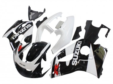 1996-2000 Suzuki GSXR 600 / GSXR 750 Motorcycle Fairings - Black White Canada Websites