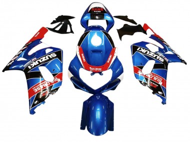 2001-2003 Suzuki GSXR 600 / GSXR 750 Motorcycle Fairings - Blue Red Racing Canada Websites