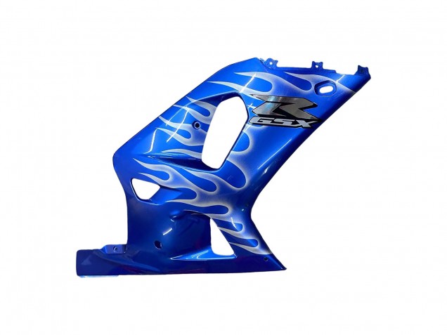 2001-2003 Suzuki GSXR 600 / GSXR 750 Motorcycle Fairings - Blue with White Flame Canada Websites