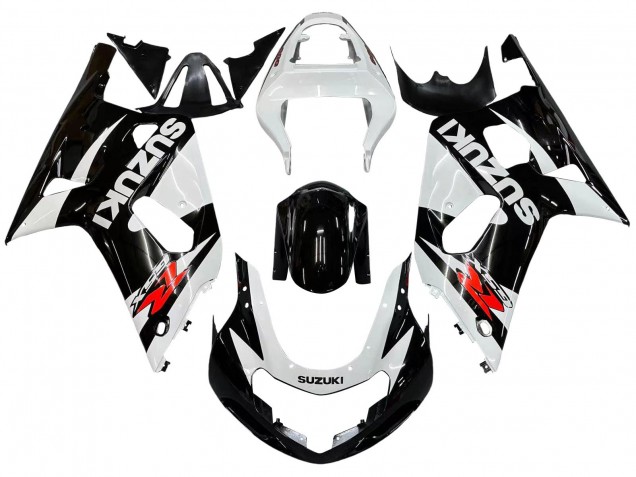 2001-2003 Suzuki GSXR 600 / GSXR 750 Motorcycle Fairings - White Glossy Black Red Canada Websites