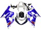 2001-2003 Suzuki GSXR 600 / GSXR 750 Motorcycle Fairing - White Blue Glossy Black Red Canada Websites