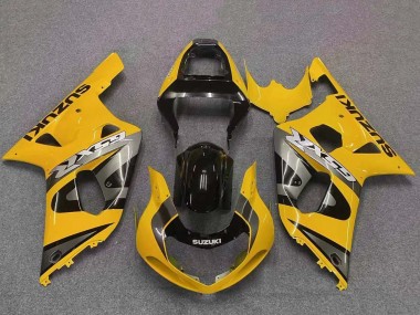 2001-2003 Suzuki GSXR 600 / GSXR 750 Motorcycle Fairing - Yellow Grey Glossy Black Canada Websites