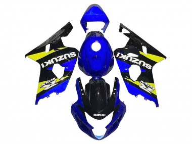 2004-2005 Suzuki GSXR 600 / GSXR 750 Motorcycle Fairings - Blue Yellow Black Canada Websites