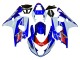 2004-2005 Suzuki GSXR 600 / GSXR 750 Motorcycle Fairing - White Blue Red Canada Websites