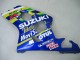 2004-2005 Suzuki GSXR 600 / GSXR 750 Motorcycle Fairings - Blue White Yellow Green Telefumica Motul MoviStar Canada Websites