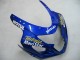 2004-2005 Suzuki GSXR 600 / GSXR 750 Motorcycle Fairings - Blue White Yellow Green Telefumica Motul MoviStar Canada Websites