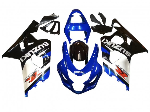 2004-2005 Suzuki GSXR 600 / GSXR 750 Motorcycle Fairings - Blue White Black Canada Websites