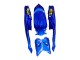 2008-2010 Suzuki GSXR 600 / GSXR 750 Motorcycle Fairings - Blue Fluorescent Green Shark Canada Websites